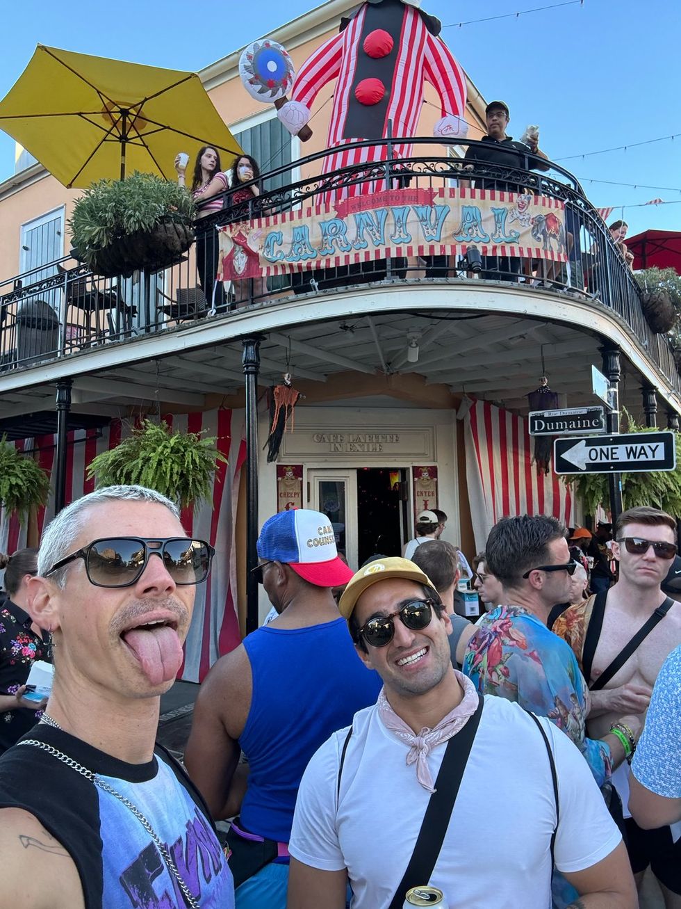 photo gallery: CAMP HNO 2024 Street Parade Second Line Napkin Toss