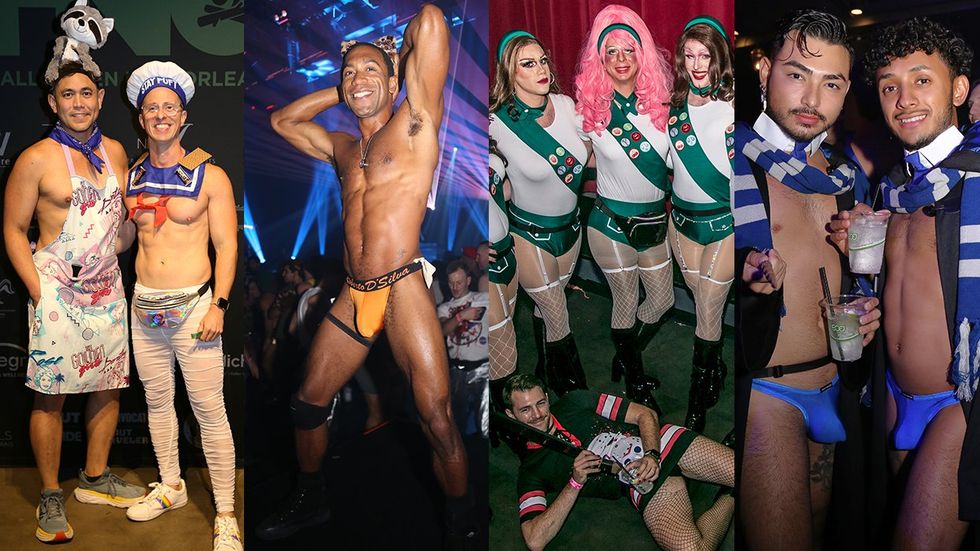 photo gallery Camp HNO halloween new orleans 2024 Fillmore costume contest dance party show OUT OutTraveler sponsored parties