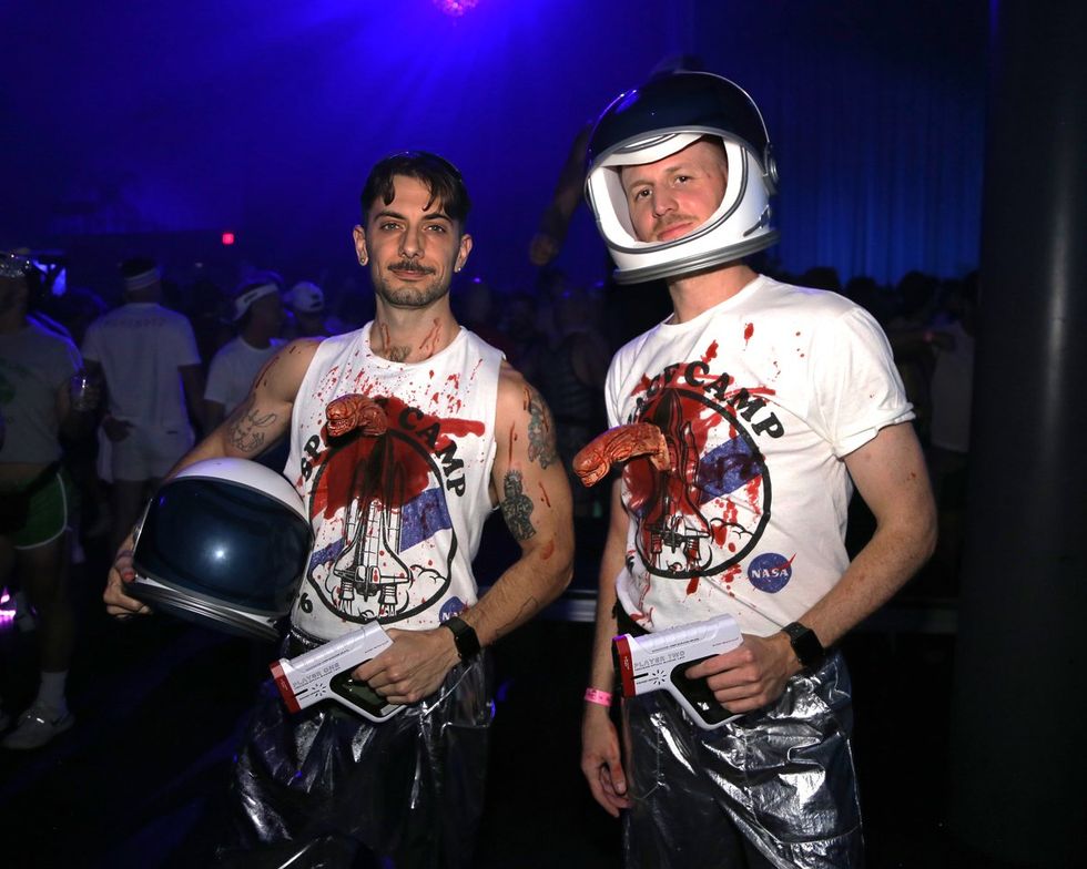 photo gallery Camp HNO halloween new orleans 2024 Fillmore costume contest dance party show OUT OutTraveler sponsored parties