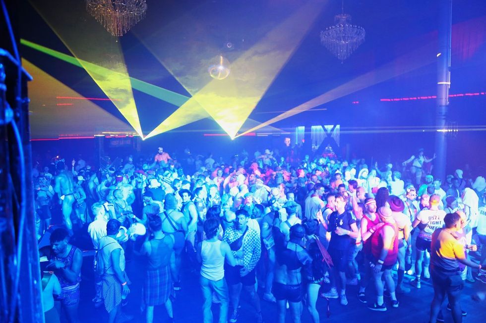 photo gallery Camp HNO halloween new orleans 2024 Fillmore costume contest dance party show OUT OutTraveler sponsored parties