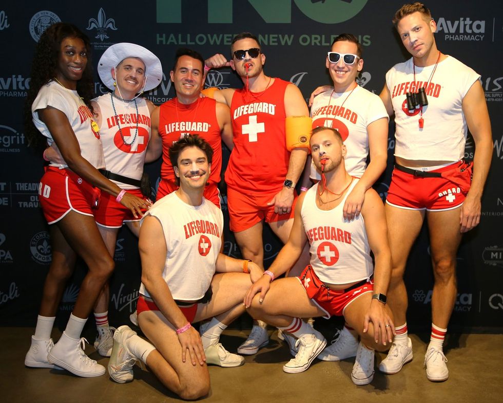 photo gallery Camp HNO halloween new orleans 2024 Fillmore costume contest dance party show OUT OutTraveler sponsored parties