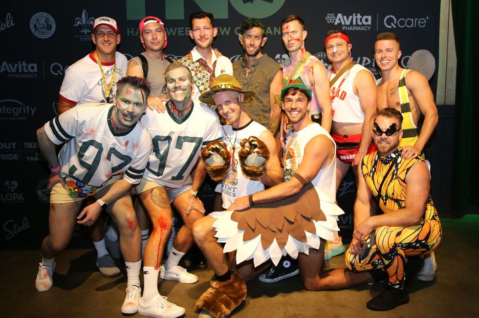 photo gallery Camp HNO halloween new orleans 2024 Fillmore costume contest dance party show OUT OutTraveler sponsored parties