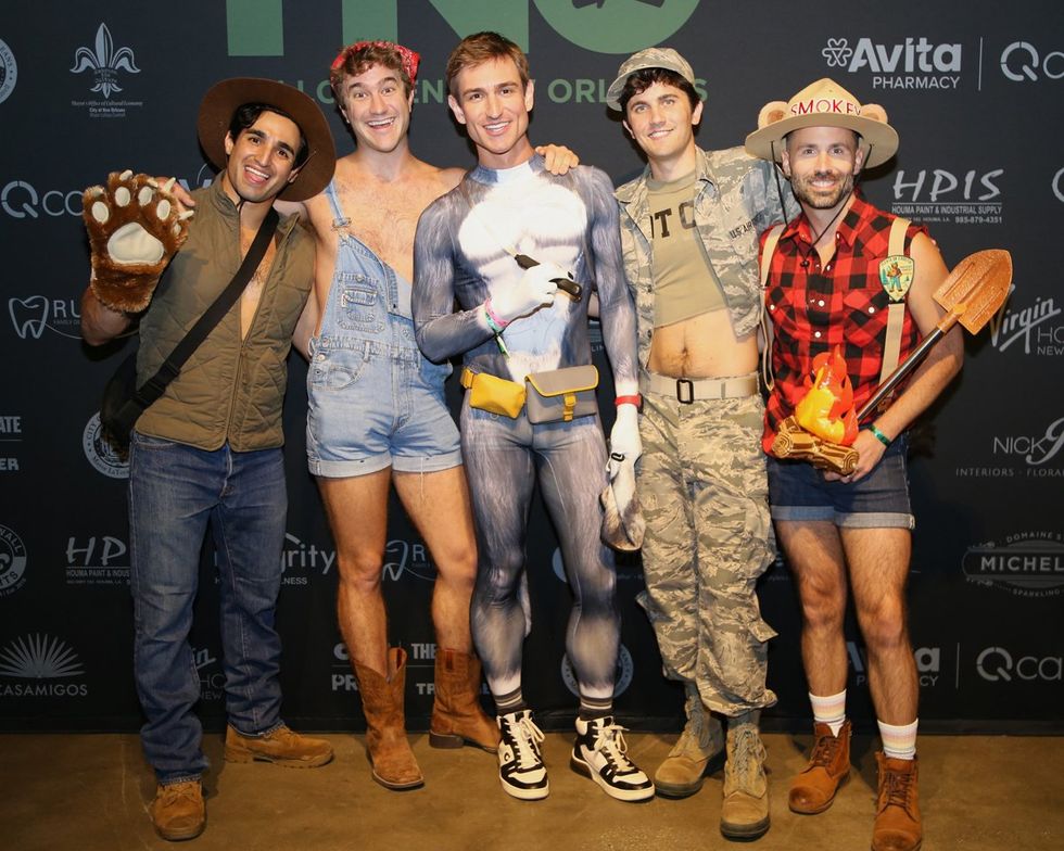 photo gallery Camp HNO halloween new orleans 2024 Fillmore costume contest dance party show OUT OutTraveler sponsored parties