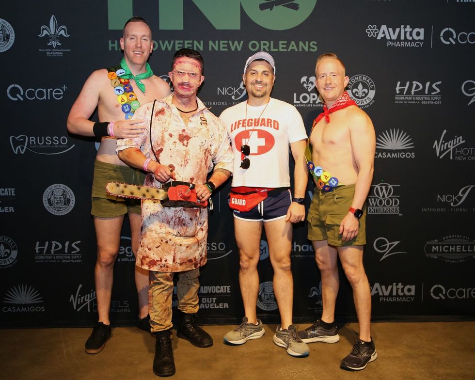 photo gallery Camp HNO halloween new orleans 2024 Fillmore costume contest dance party show OUT OutTraveler sponsored parties