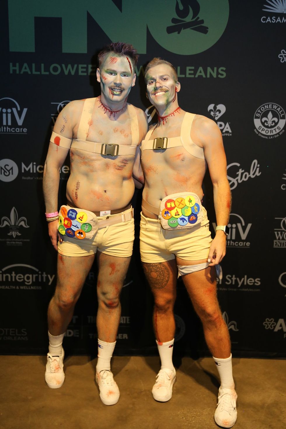 photo gallery Camp HNO halloween new orleans 2024 Fillmore costume contest dance party show OUT OutTraveler sponsored parties