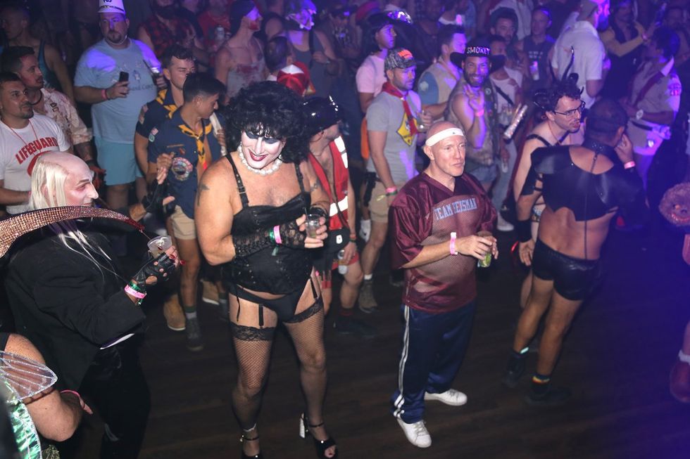 photo gallery Camp HNO halloween new orleans 2024 Fillmore costume contest dance party show OUT OutTraveler sponsored parties
