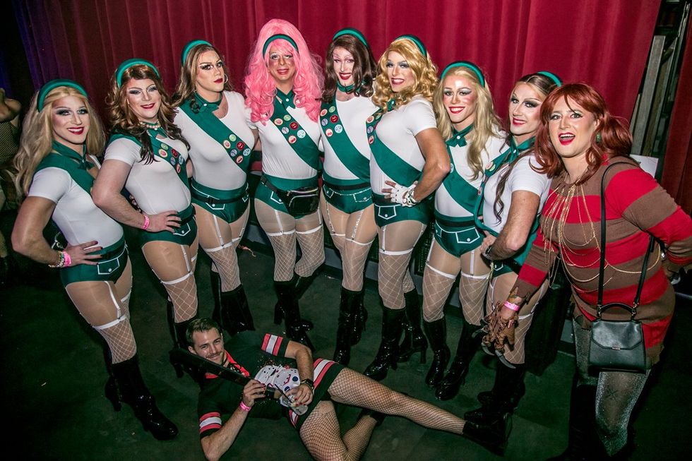 photo gallery Camp HNO halloween new orleans 2024 Fillmore costume contest dance party show OUT OutTraveler sponsored parties