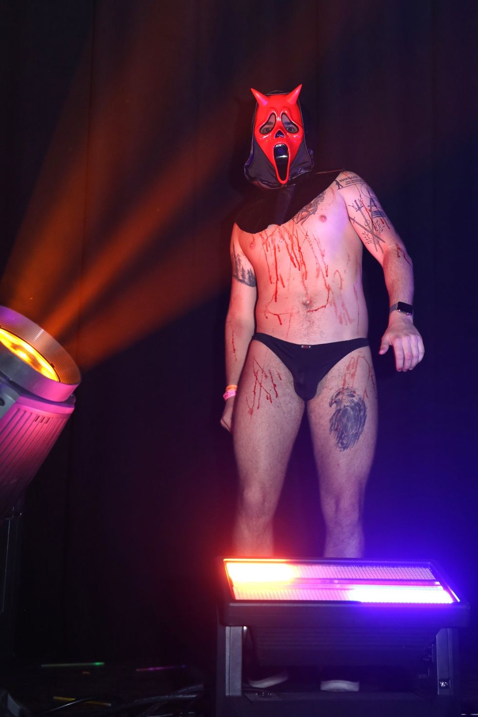 photo gallery Camp HNO halloween new orleans 2024 Fillmore costume contest dance party show OUT OutTraveler sponsored parties