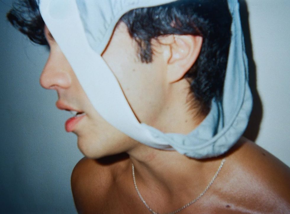 photo gallery Dominic Albano new underwear collection model Matthew Cancel