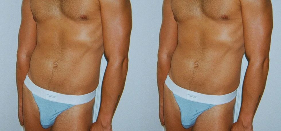 photo gallery Dominic Albano new underwear collection model Matthew Cancel