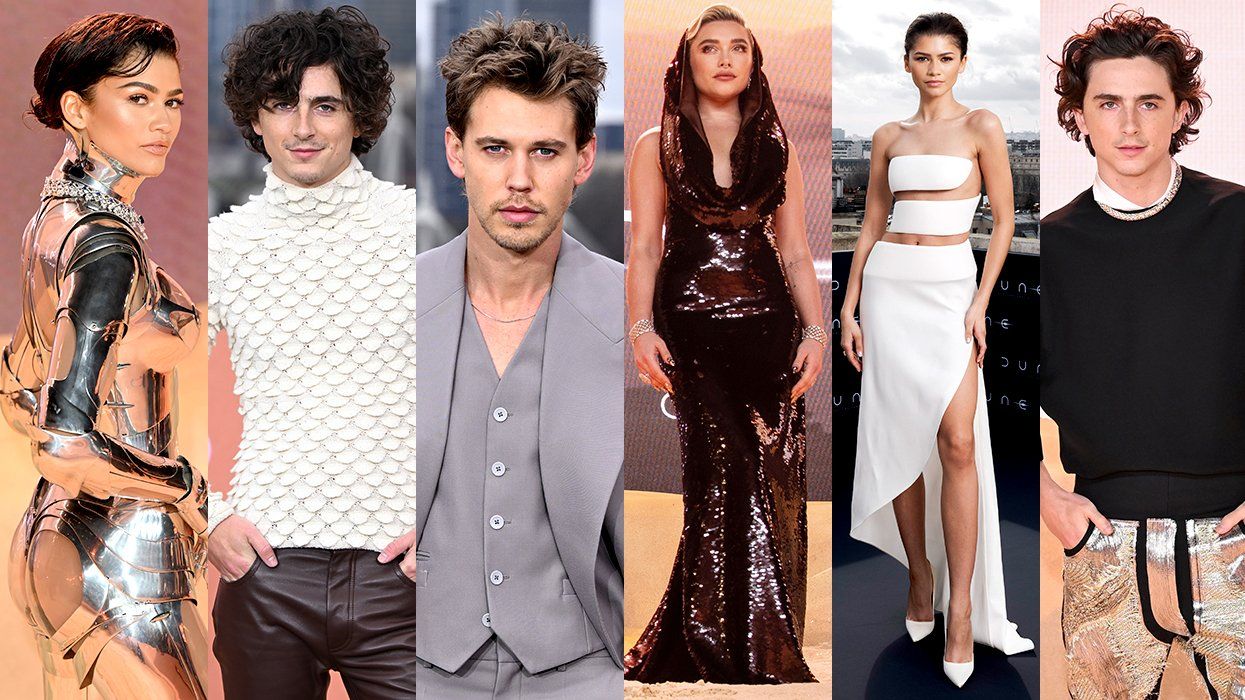 photo gallery Dune 2 movie premiers world tour cast fashion Zendaya Timothee Chalamet Florence Pugh Austin Butler