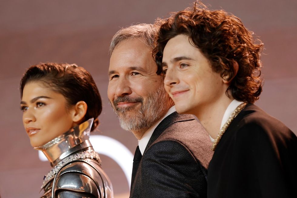 photo gallery Dune 2 movie premiers world tour cast fashion Zendaya Timothee Chalamet