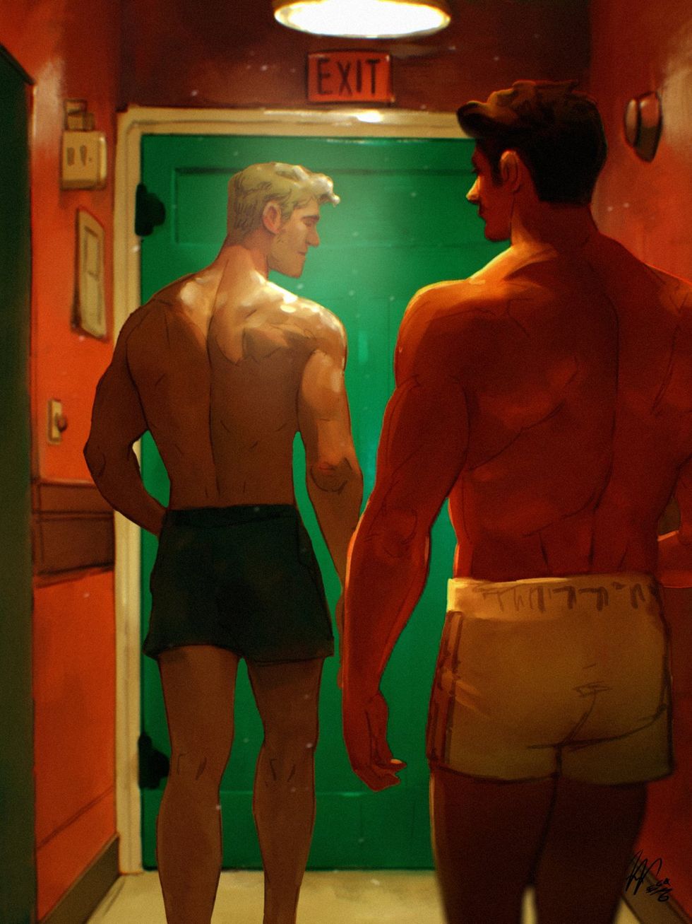 photo gallery Ego Rodriguez homoerotic queer illustrator artwork highlight