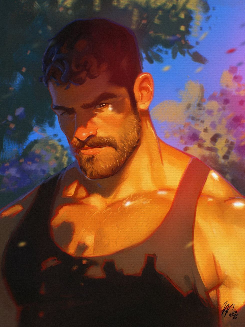 photo gallery Ego Rodriguez homoerotic queer illustrator artwork highlight