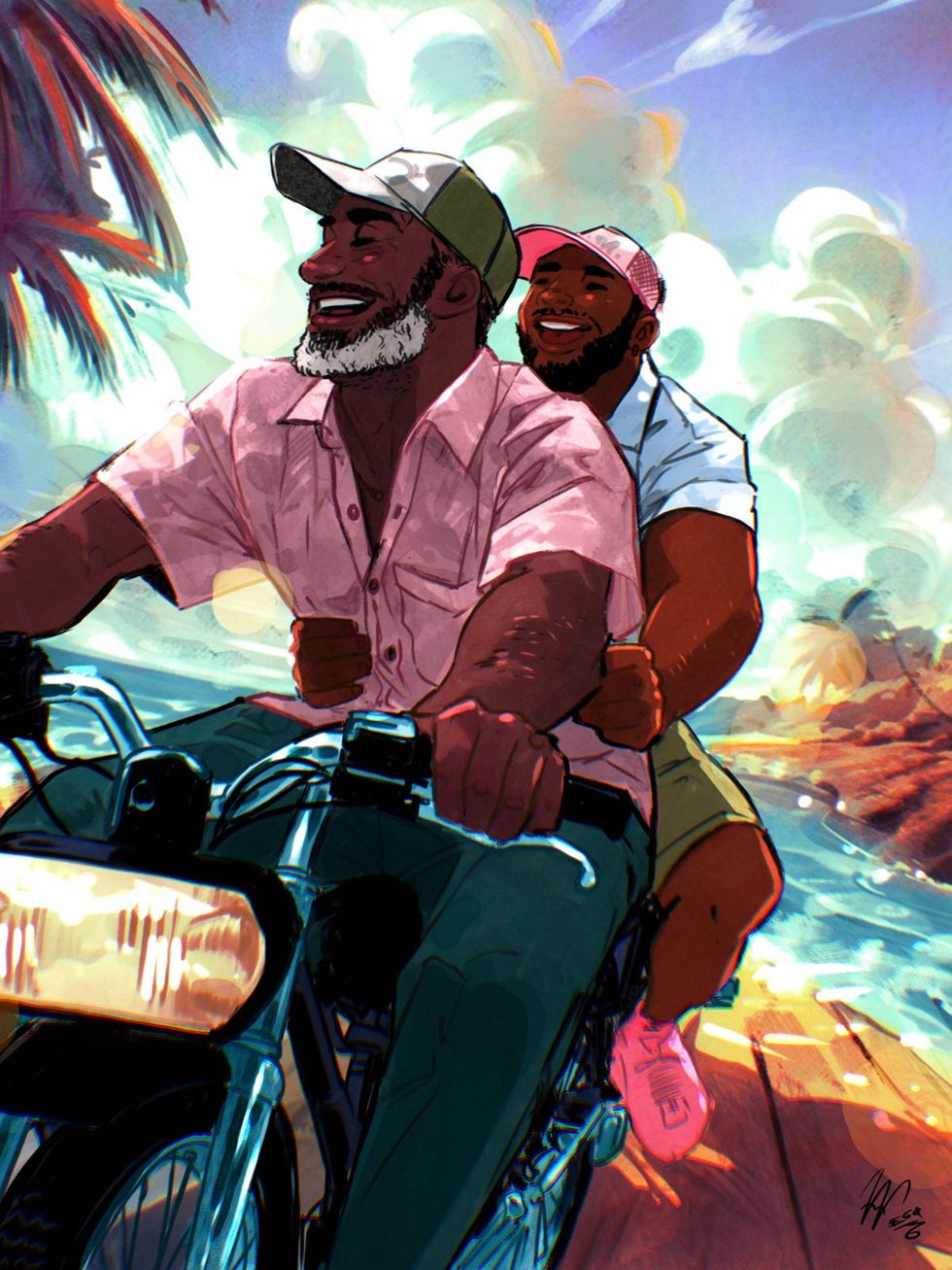 photo gallery Ego Rodriguez homoerotic queer illustrator artwork highlight