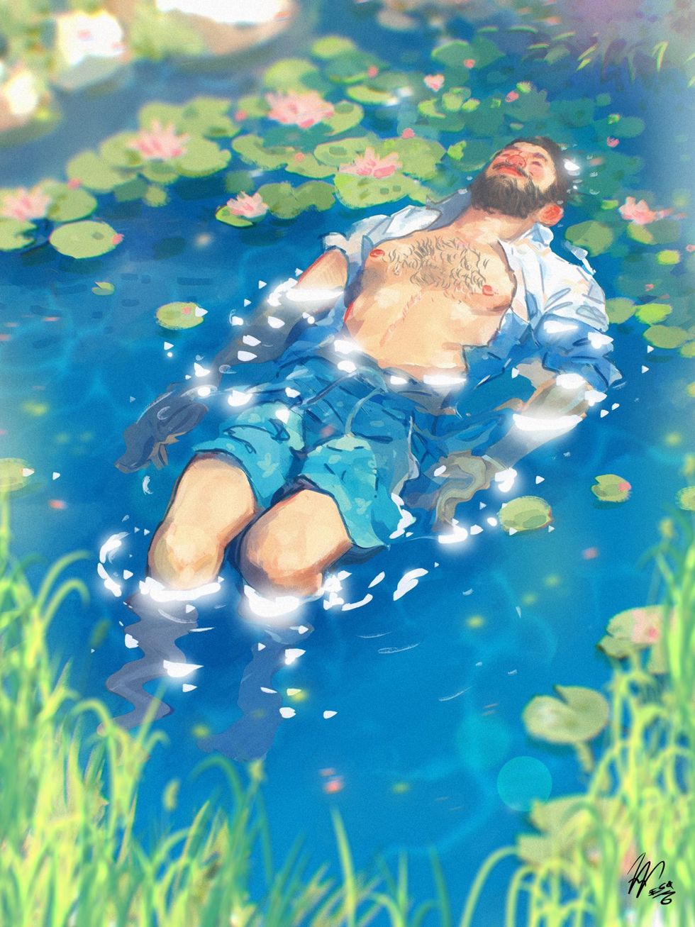 photo gallery Ego Rodriguez homoerotic queer illustrator artwork highlight