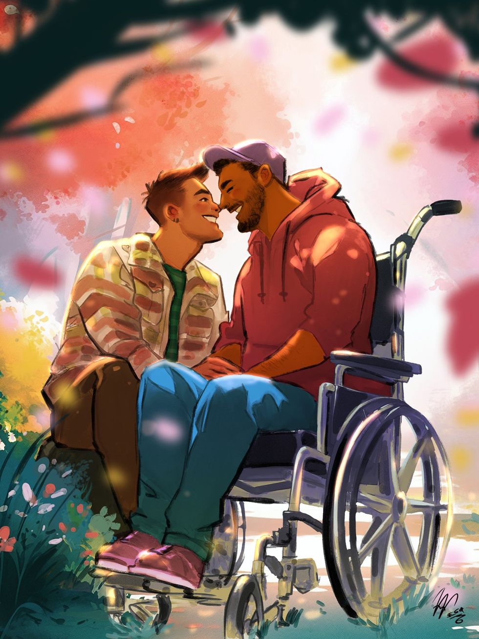 photo gallery Ego Rodriguez homoerotic queer illustrator artwork highlight