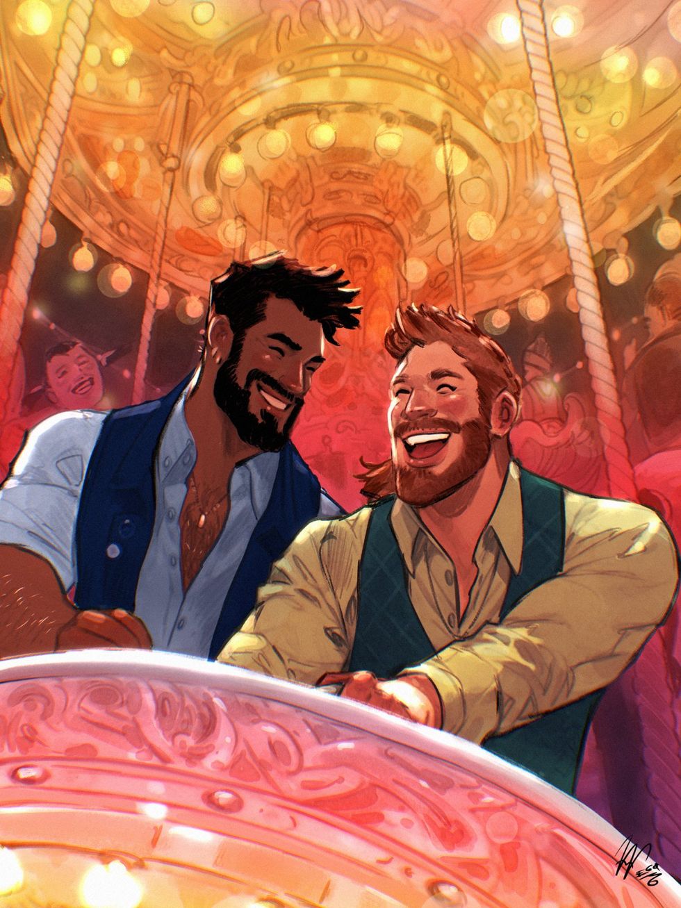 photo gallery Ego Rodriguez homoerotic queer illustrator artwork highlight