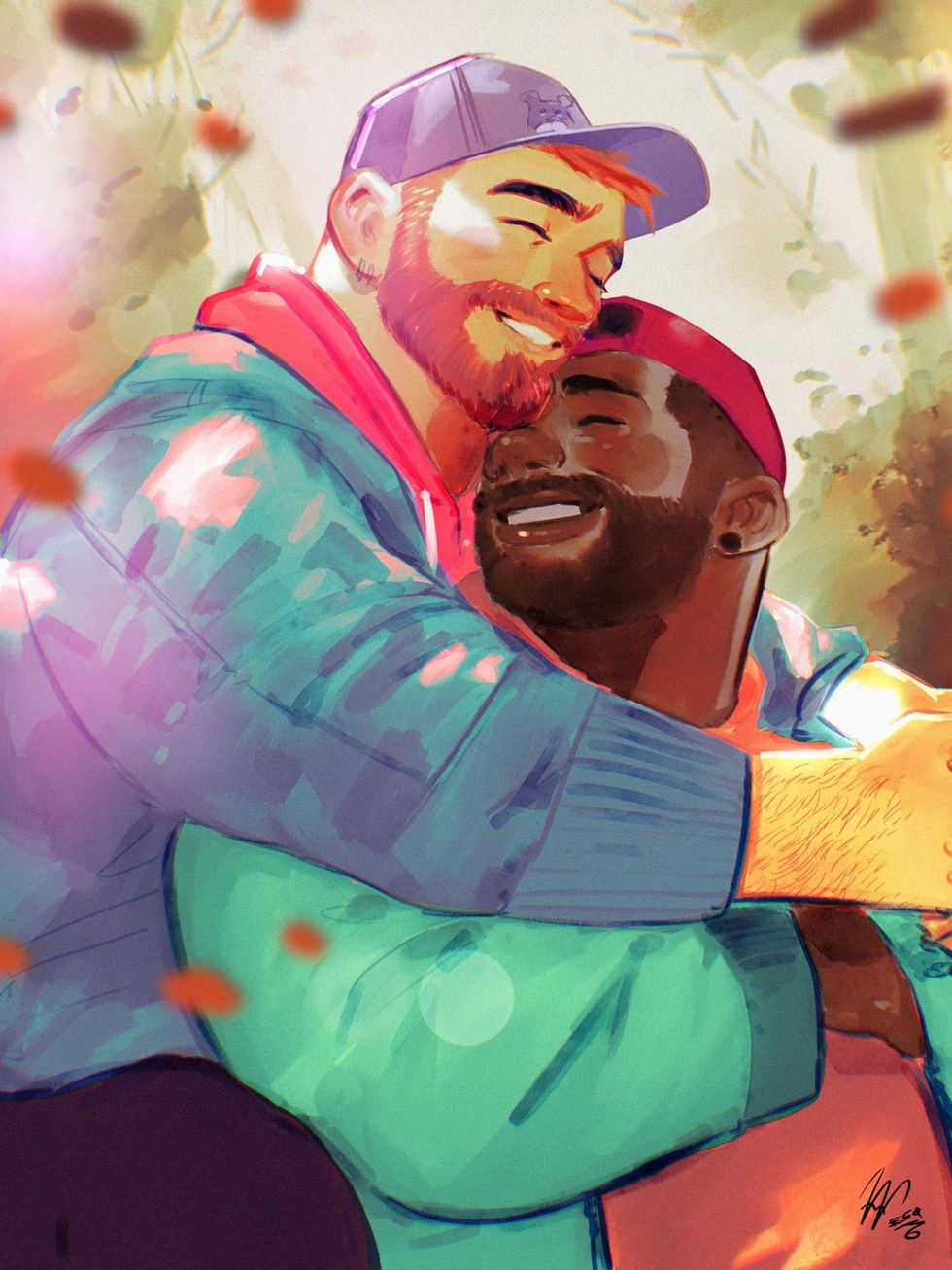 photo gallery Ego Rodriguez homoerotic queer illustrator artwork highlight