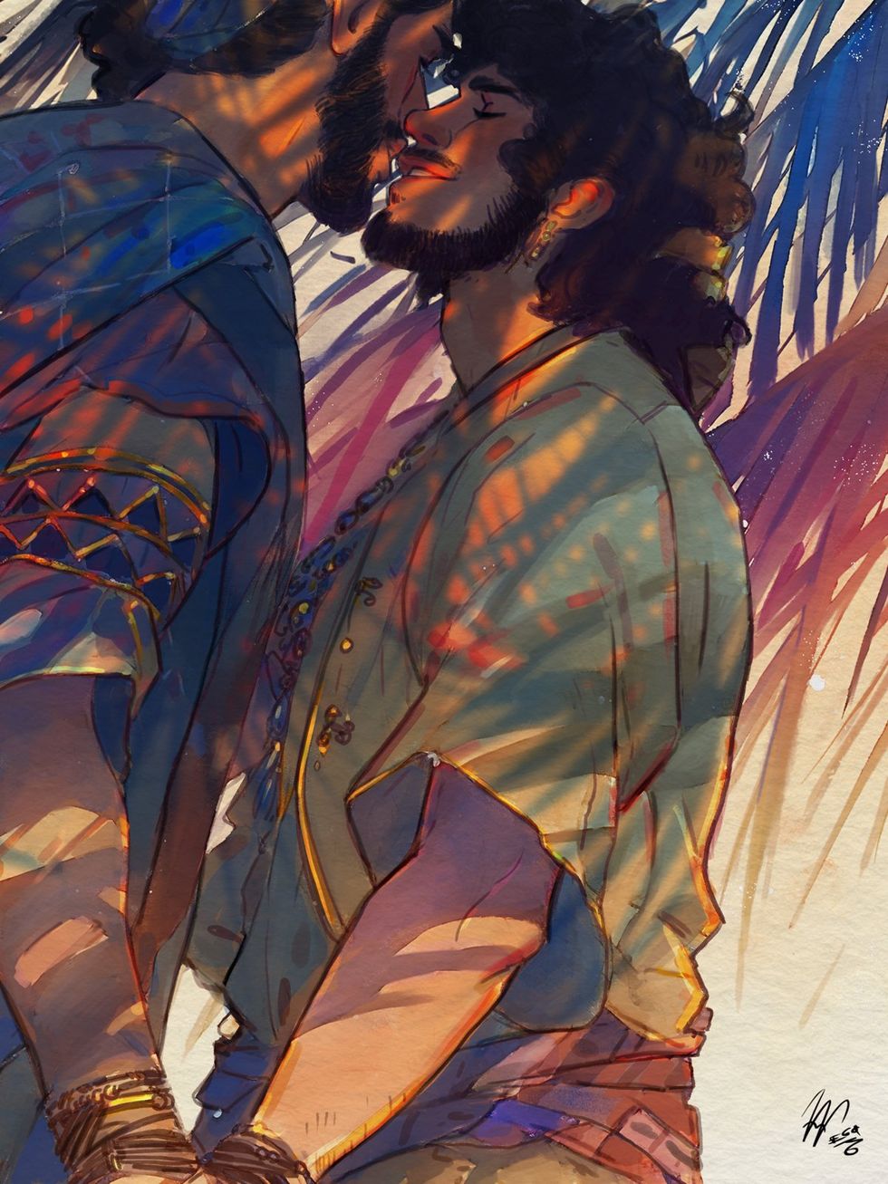 photo gallery Ego Rodriguez homoerotic queer illustrator artwork highlight