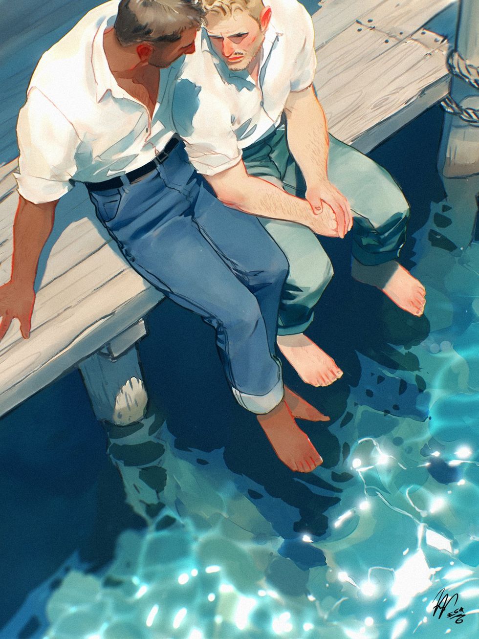 photo gallery Ego Rodriguez homoerotic queer illustrator artwork highlight