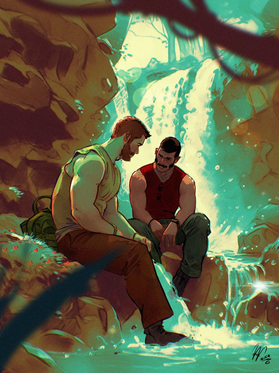 photo gallery Ego Rodriguez homoerotic queer illustrator artwork highlight