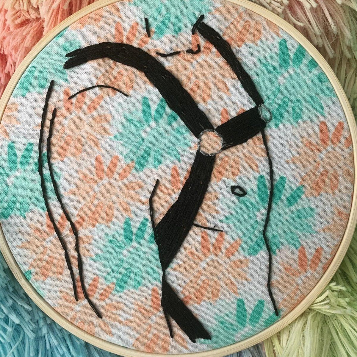 photo gallery Emmett Tucker HxCCrafts queer needlepoint