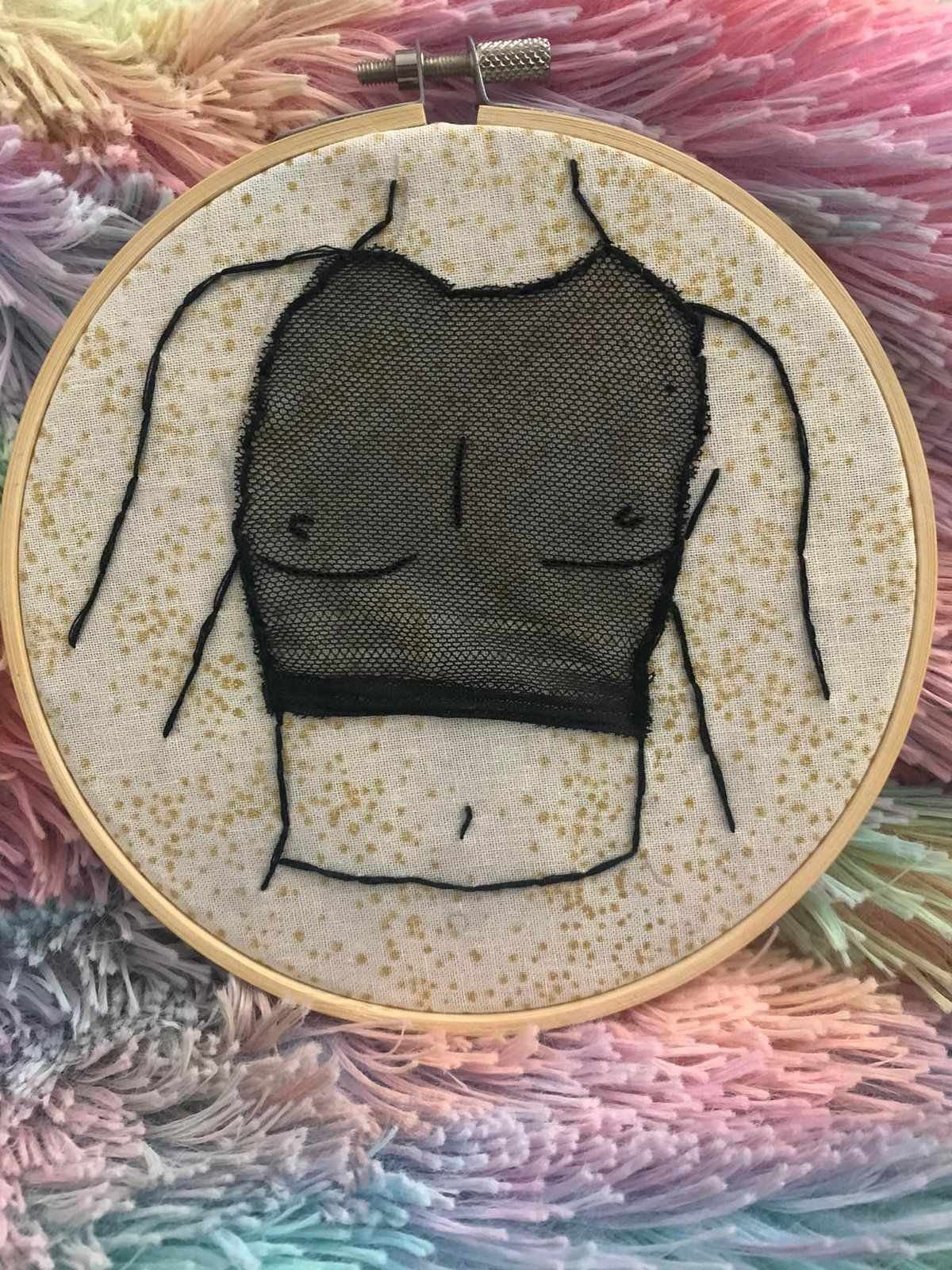 photo gallery Emmett Tucker HxCCrafts queer needlepoint