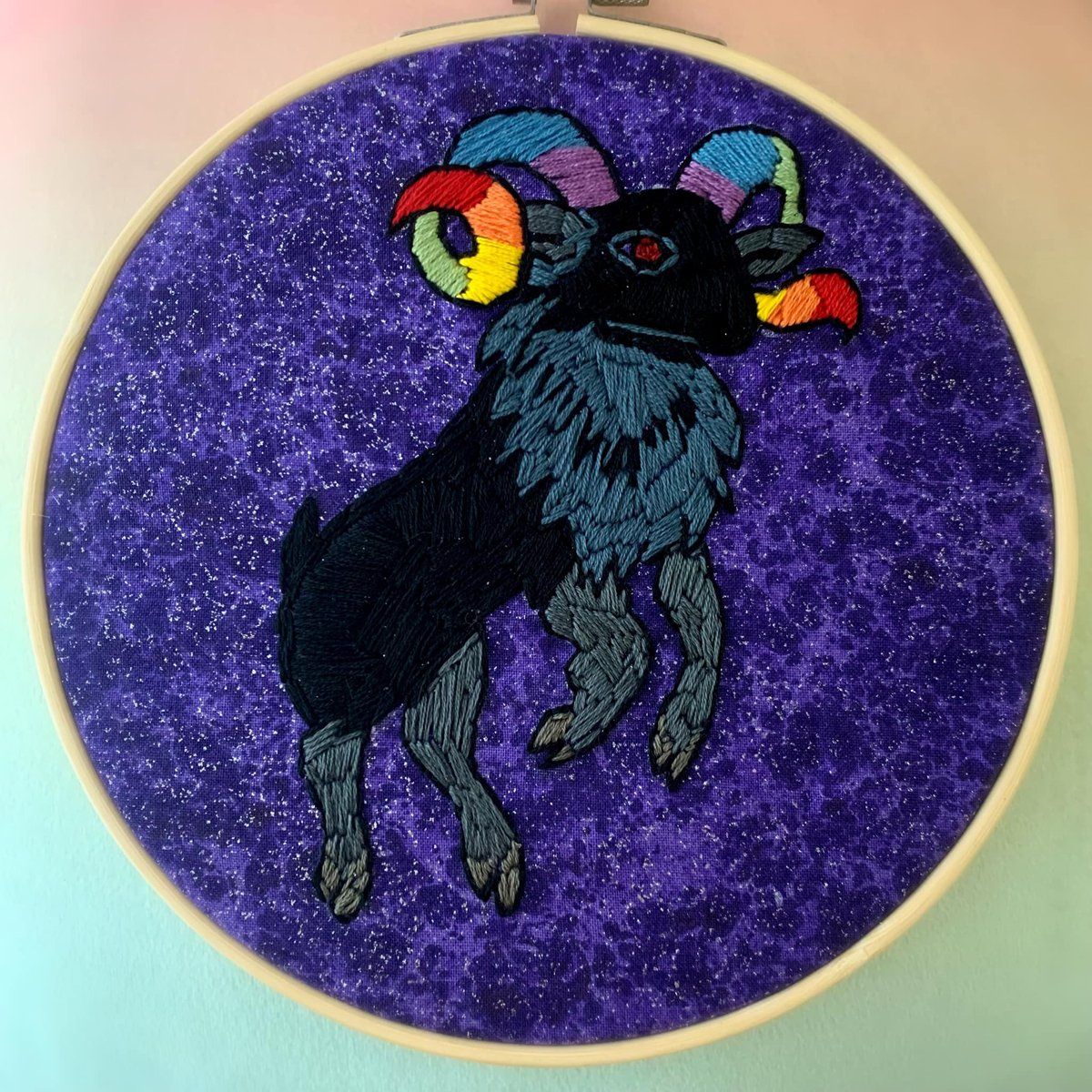 photo gallery Emmett Tucker HxCCrafts queer needlepoint