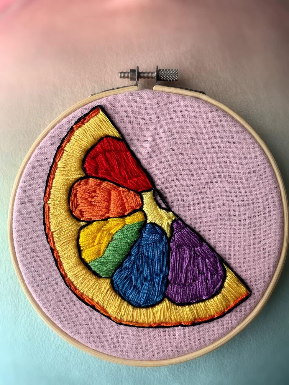 photo gallery Emmett Tucker HxCCrafts queer needlepoint