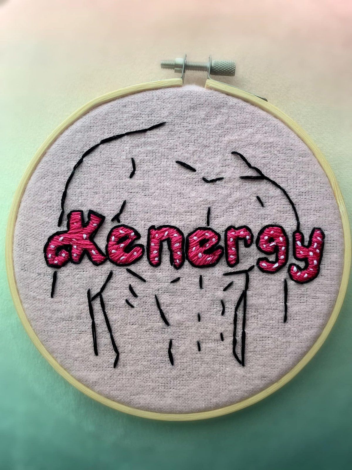 photo gallery Emmett Tucker HxCCrafts queer needlepoint