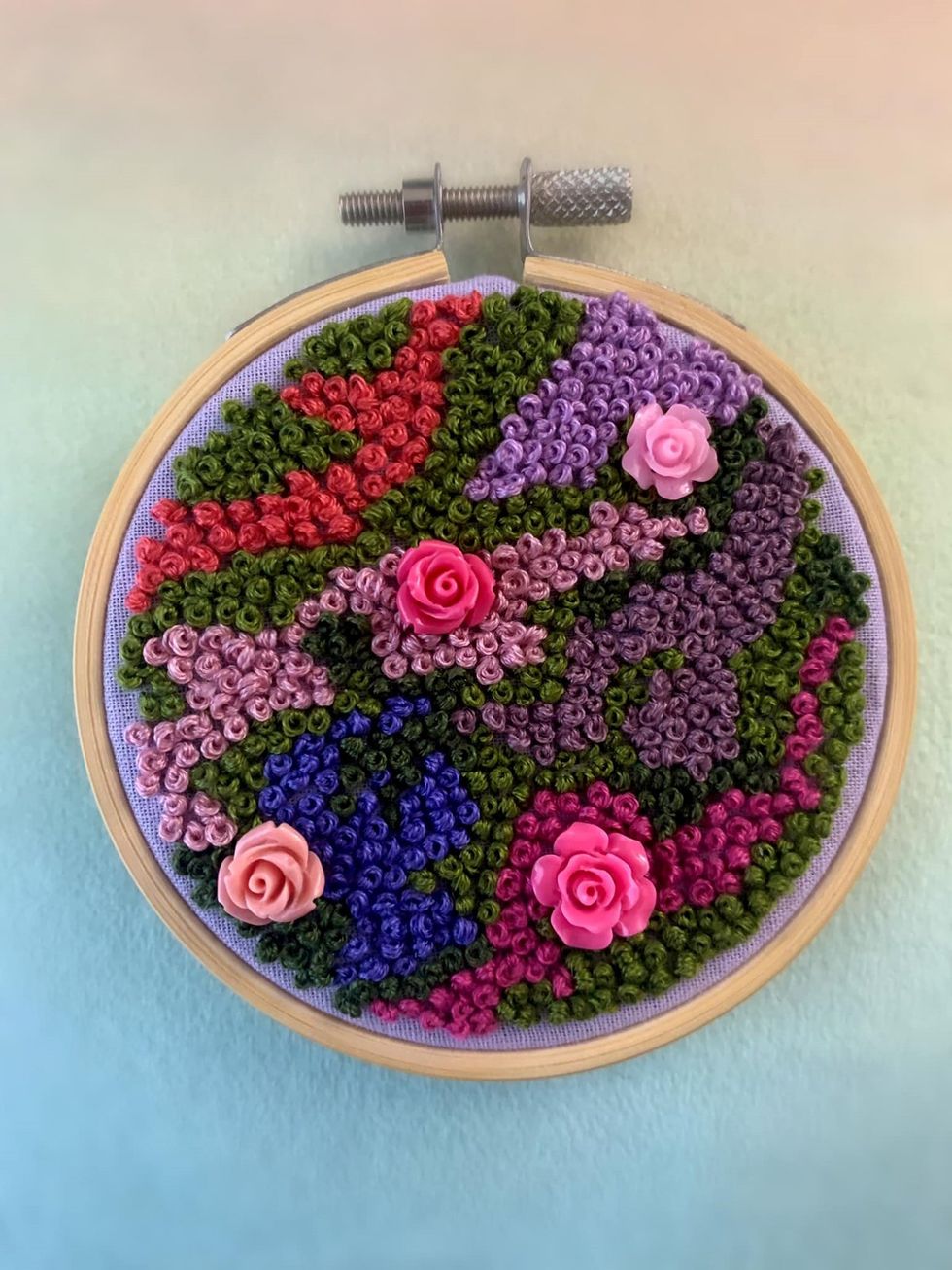 photo gallery Emmett Tucker HxCCrafts queer needlepoint