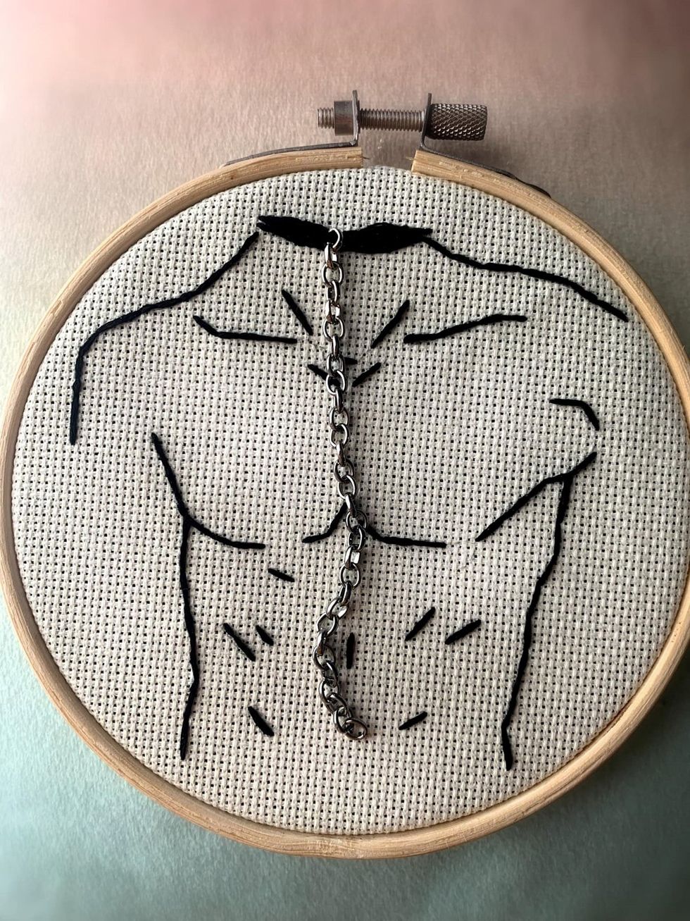 photo gallery Emmett Tucker HxCCrafts queer needlepoint