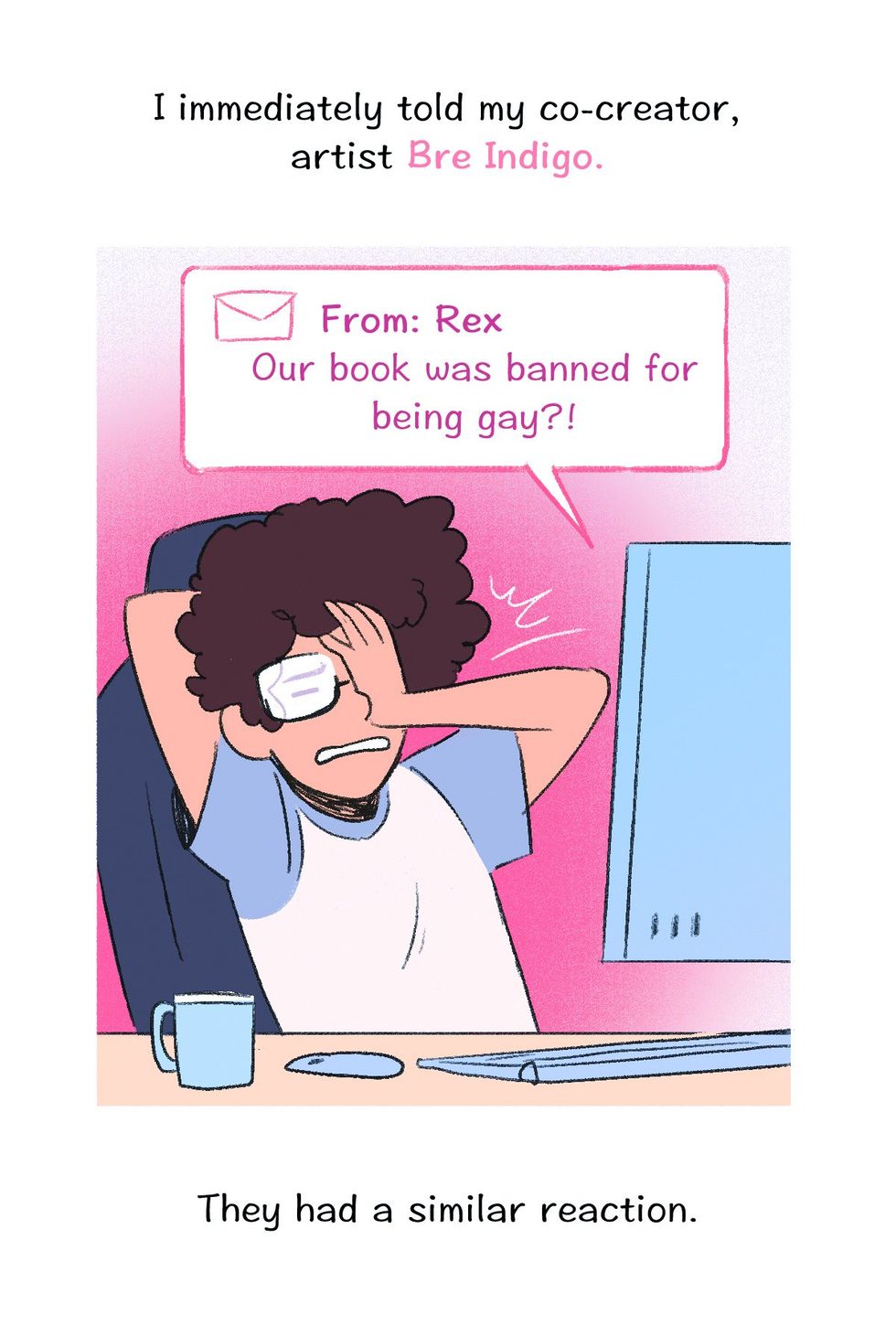 Photo Gallery Exclusive Comic Strip Book Bans Censorship ACLU Rex Ogle author Bre Indigo illustrator