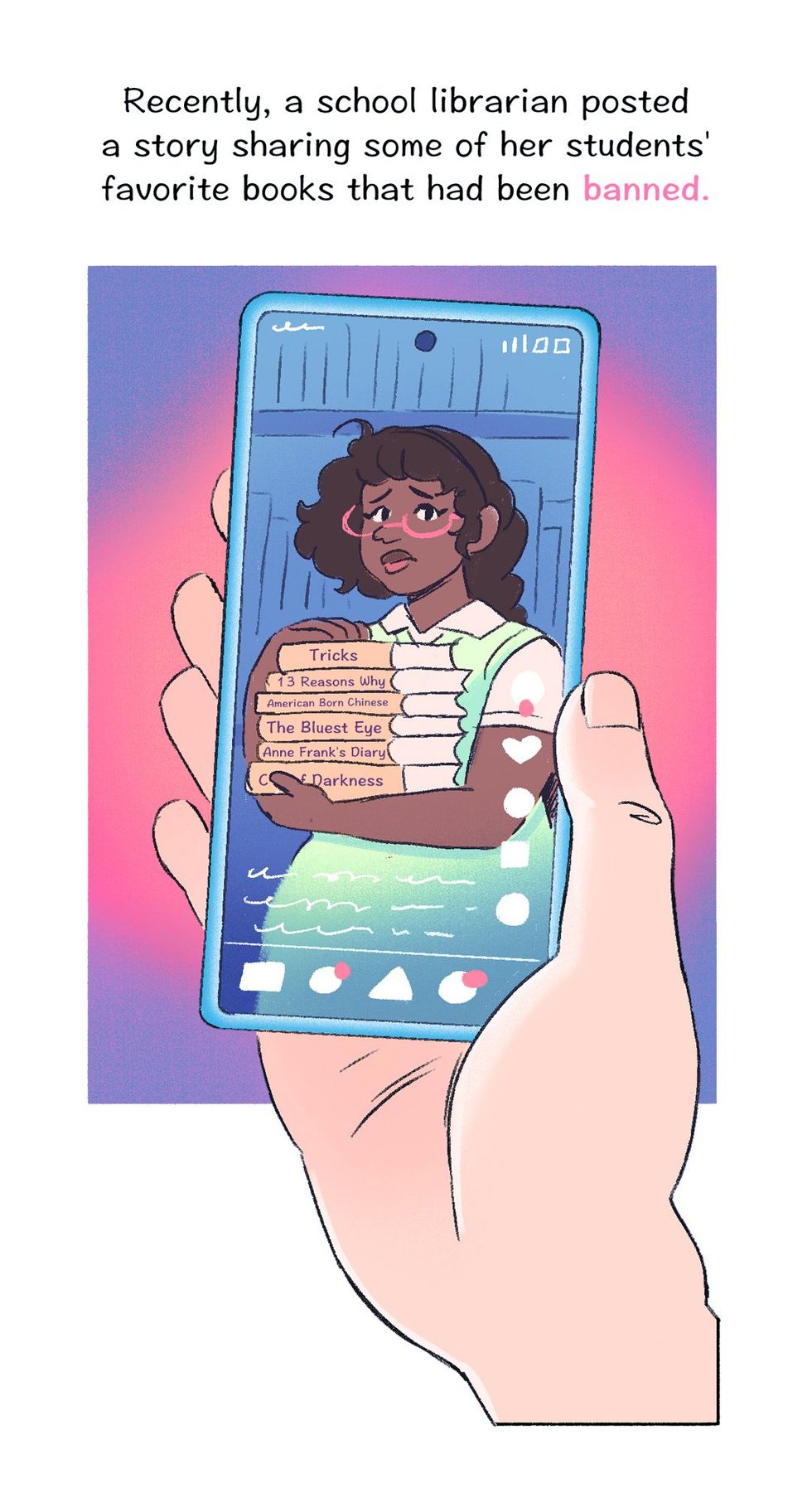 Photo Gallery Exclusive Comic Strip Book Bans Censorship ACLU Rex Ogle author Bre Indigo illustrator