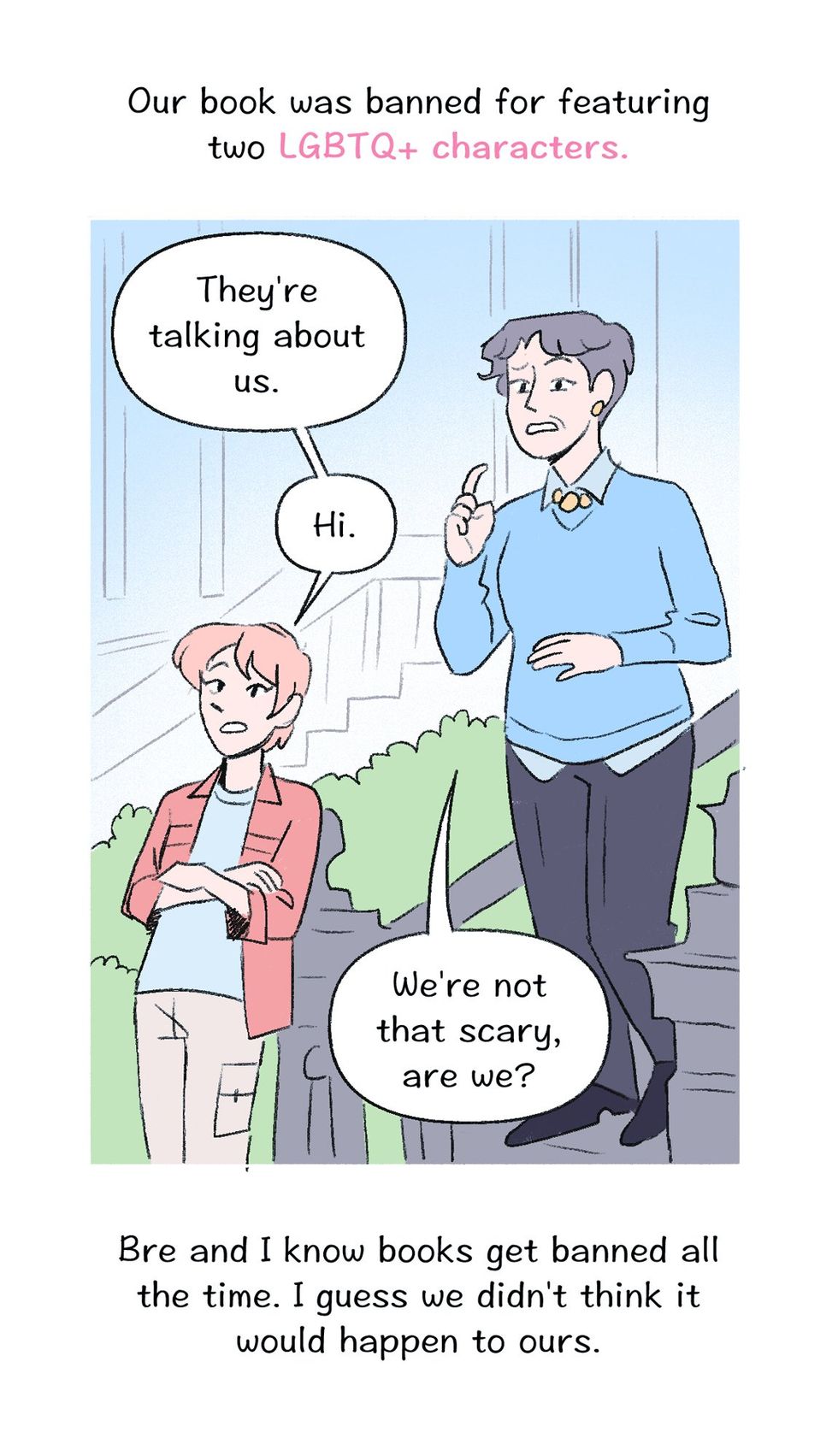 Photo Gallery Exclusive Comic Strip Book Bans Censorship ACLU Rex Ogle author Bre Indigo illustrator