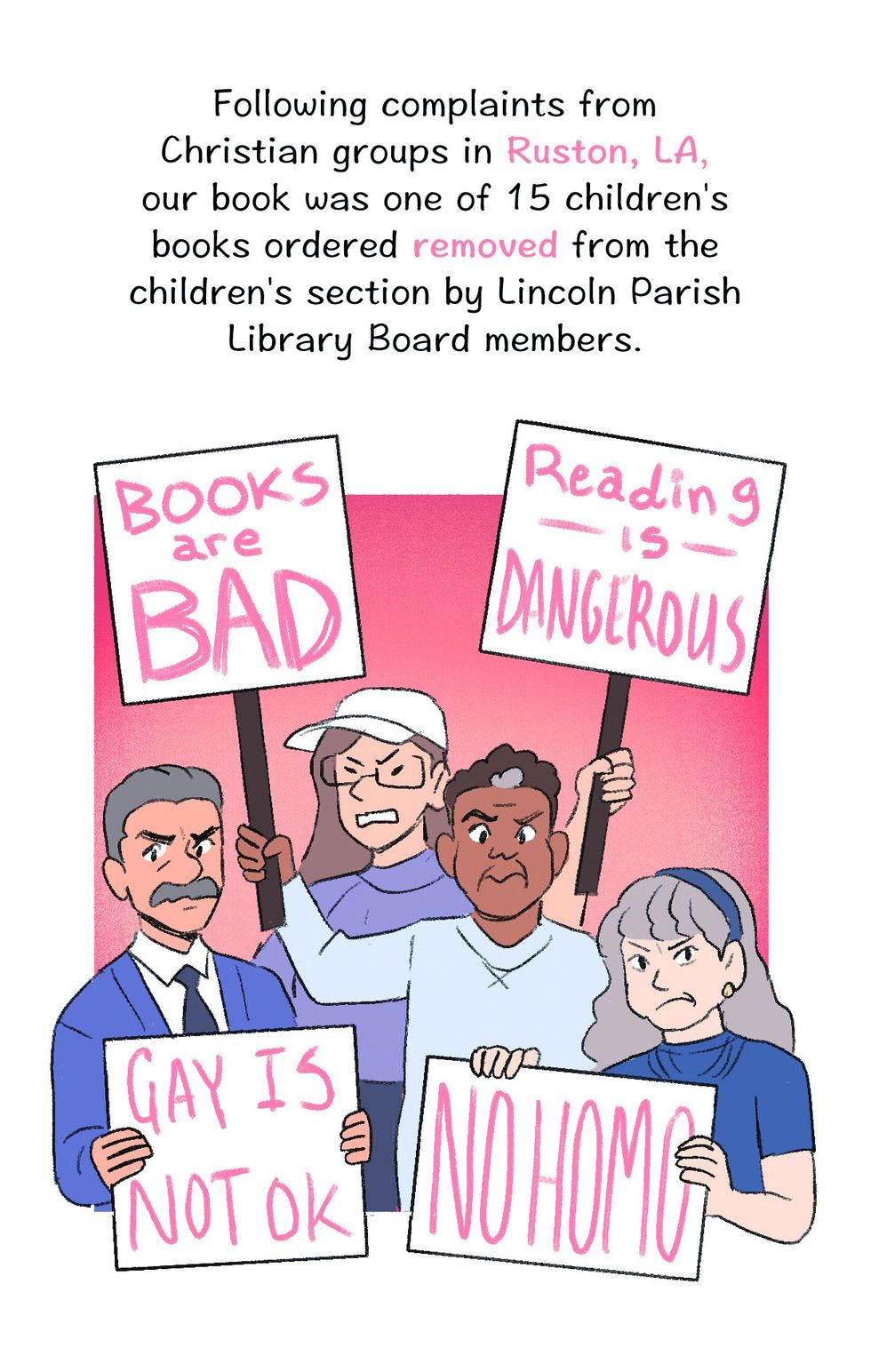 Photo Gallery Exclusive Comic Strip Book Bans Censorship ACLU Rex Ogle author Bre Indigo illustrator