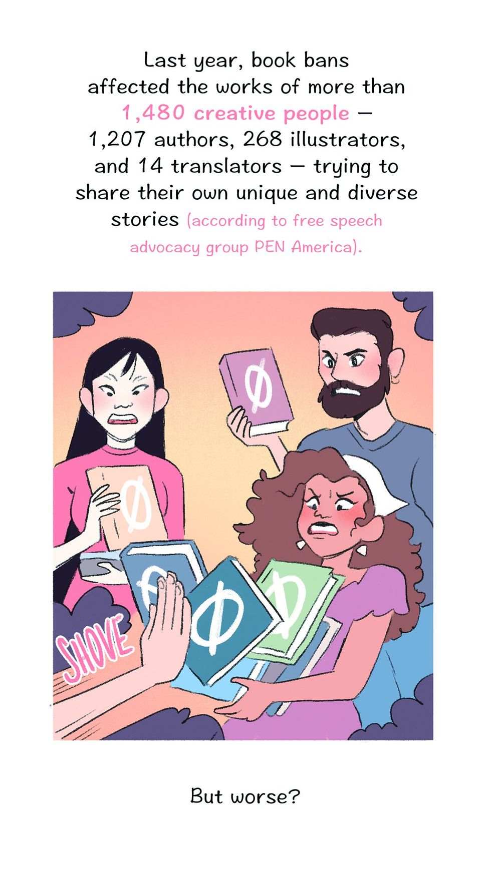 Photo Gallery Exclusive Comic Strip Book Bans Censorship ACLU Rex Ogle author Bre Indigo illustrator