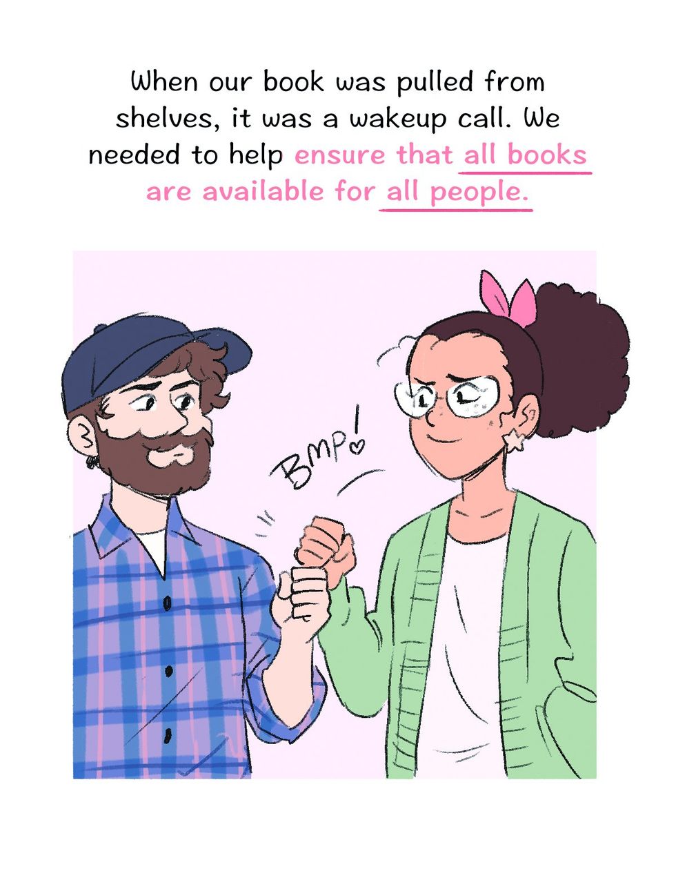 Photo Gallery Exclusive Comic Strip Book Bans Censorship ACLU Rex Ogle author Bre Indigo illustrator