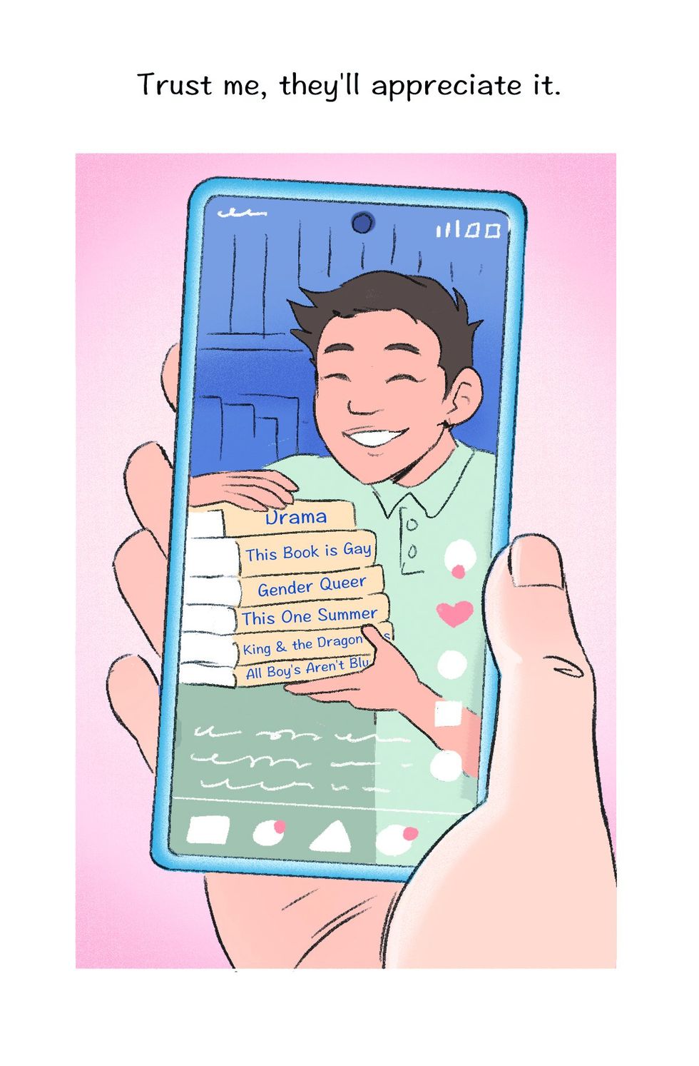 Photo Gallery Exclusive Comic Strip Book Bans Censorship ACLU Rex Ogle author Bre Indigo illustrator