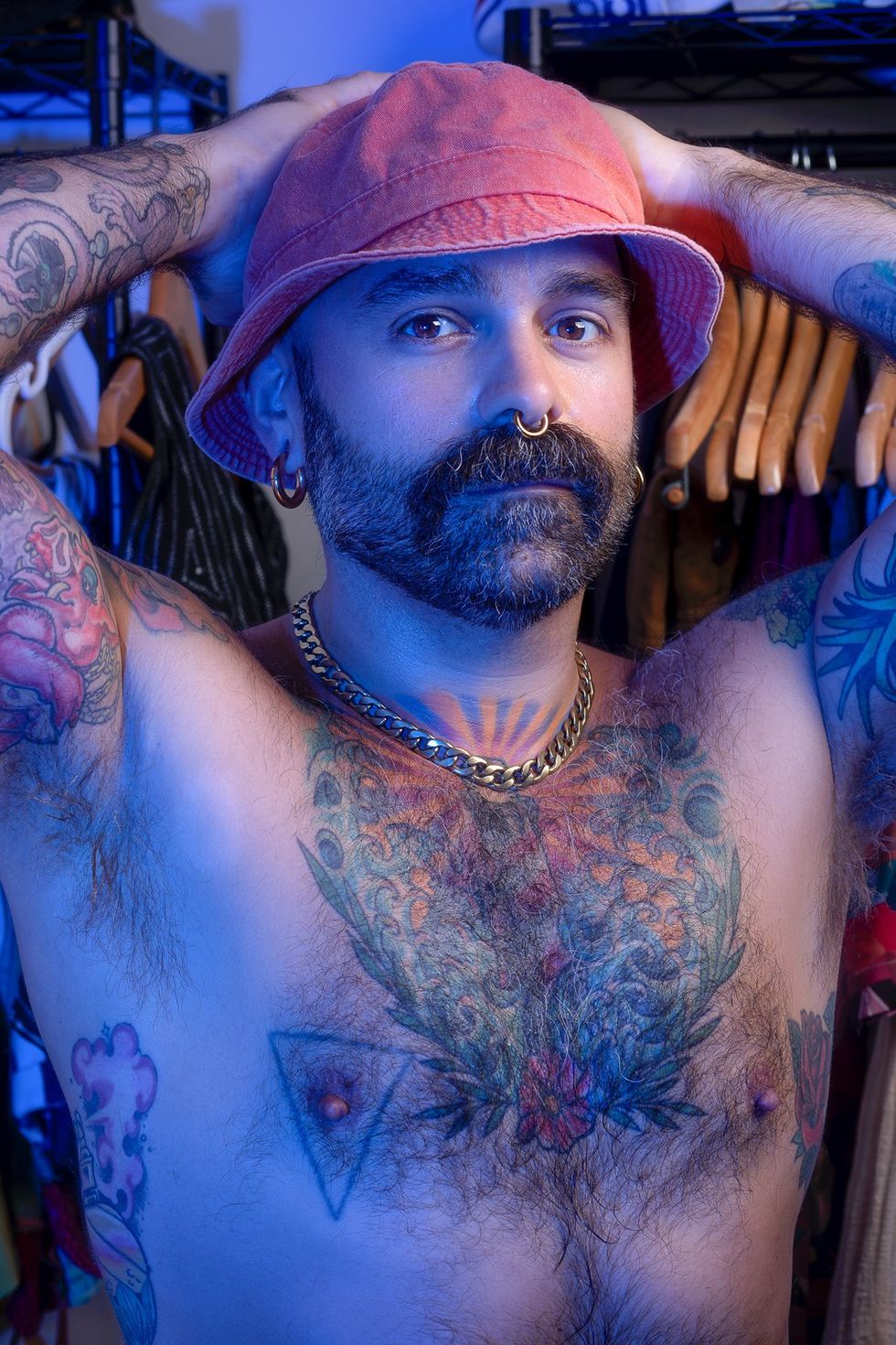 photo gallery first look images Ron Amato Ptown photographer magazine launch