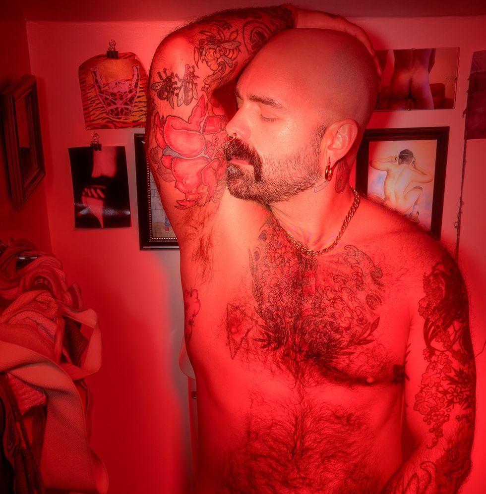 photo gallery first look images Ron Amato Ptown photographer magazine launch