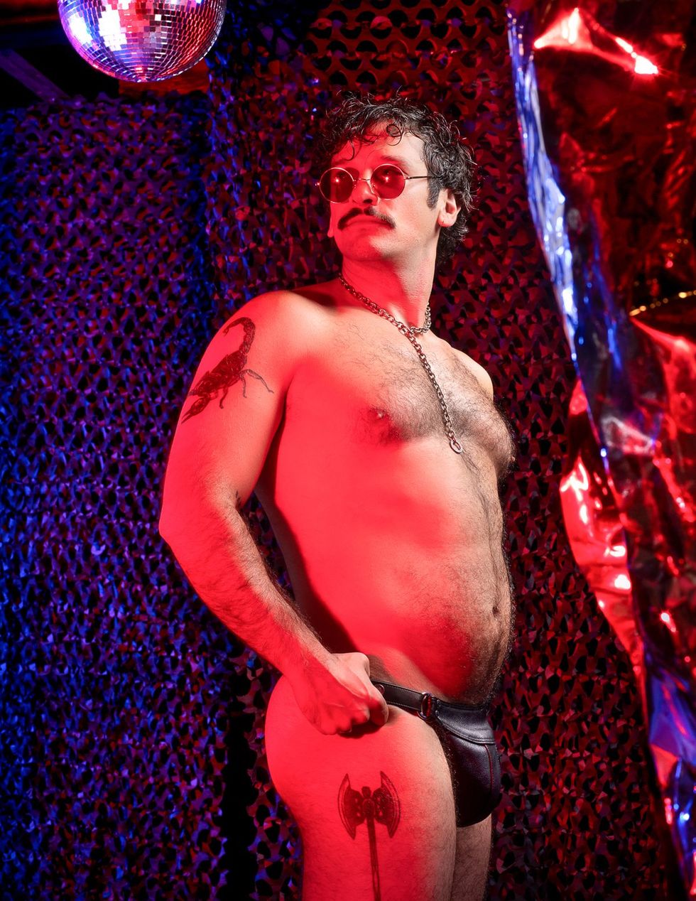 photo gallery first look images Ron Amato Ptown photographer magazine launch