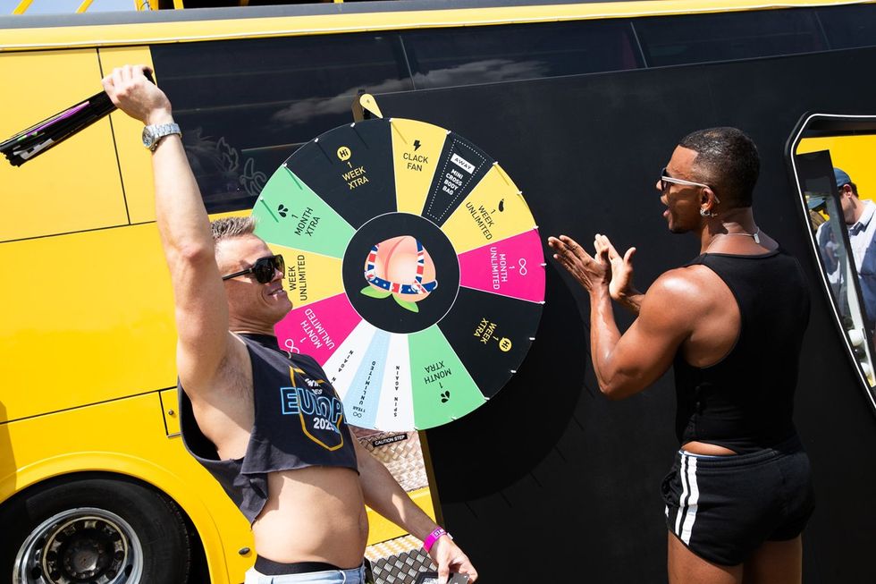 photo gallery Grindr rides europe london queer garden bus tour 2025