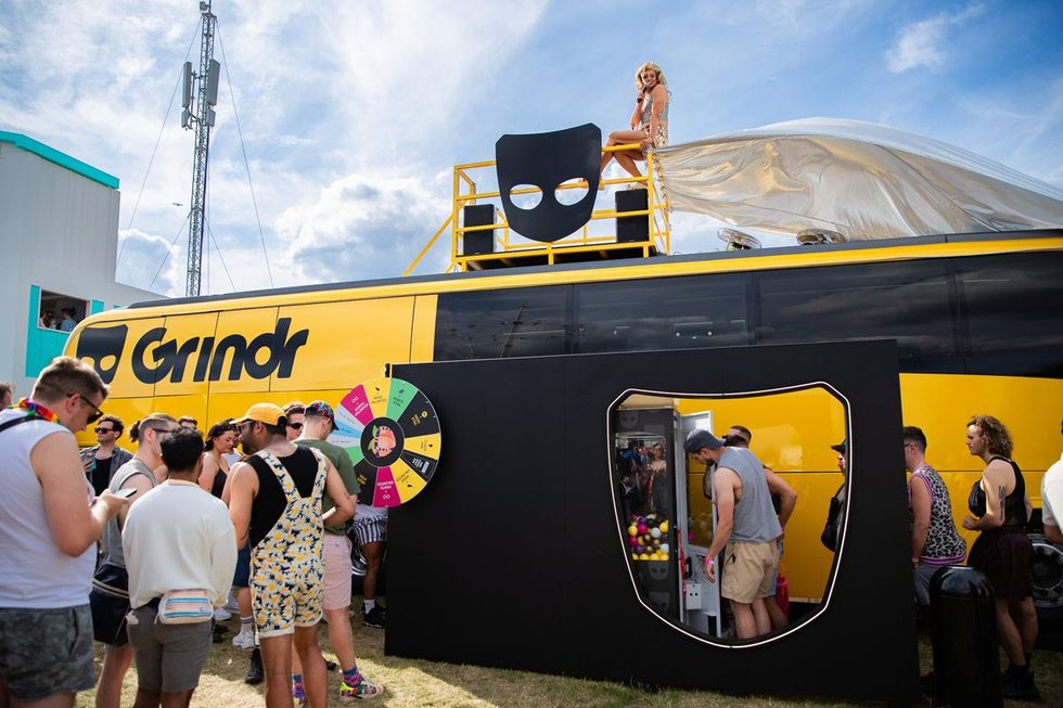 photo gallery Grindr rides europe london queer garden bus tour 2025