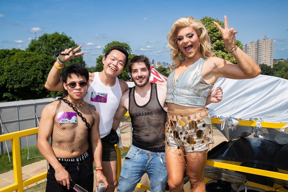 photo gallery Grindr rides europe london queer garden bus tour 2025