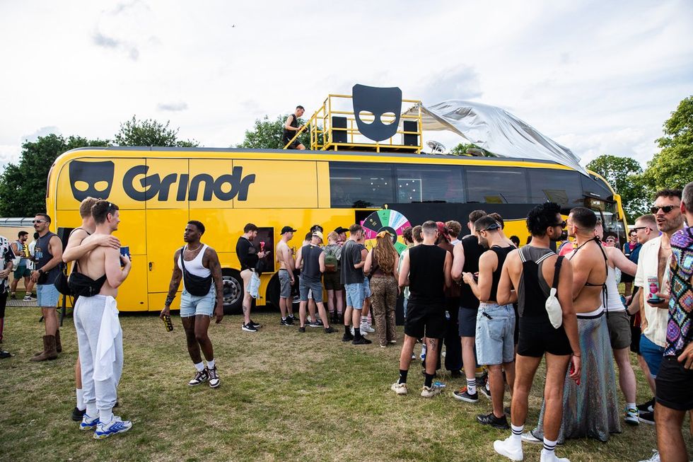 photo gallery Grindr rides europe london queer garden bus tour 2025