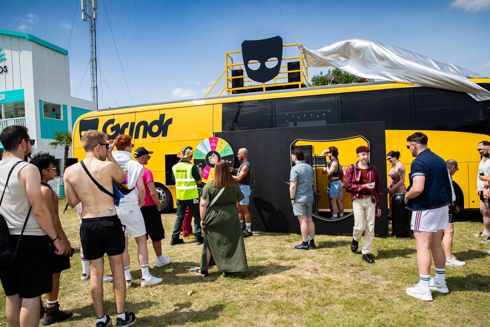 photo gallery Grindr rides europe london queer garden bus tour 2025