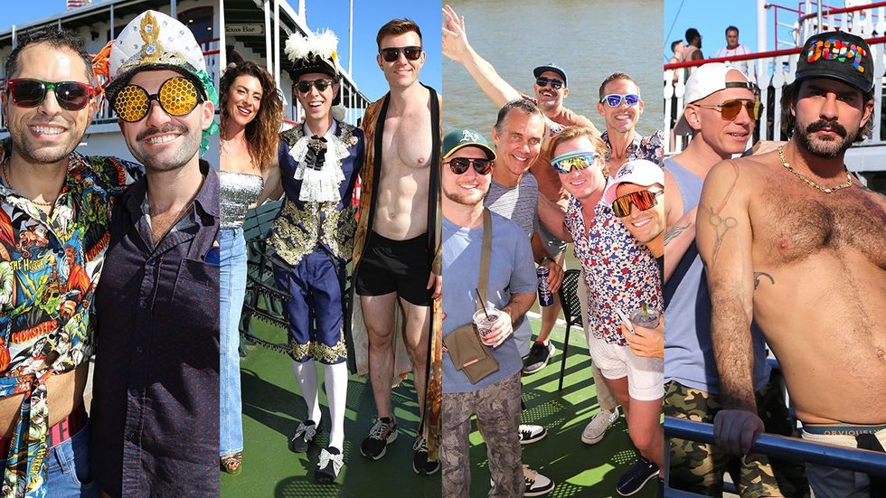 photo gallery HNO 2024 Dockside Tea Dance Natchez boat party  OUT OutTraveler sponsored event