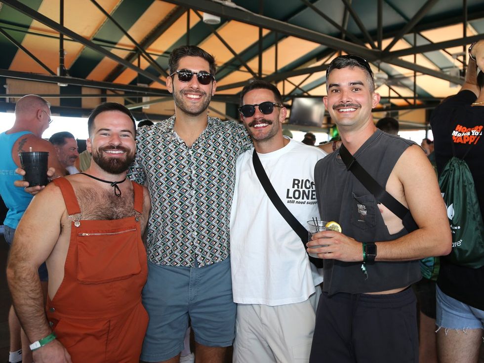 photo gallery HNO 2024 Dockside Tea Dance Natchez boat party OUT OutTraveler sponsored event